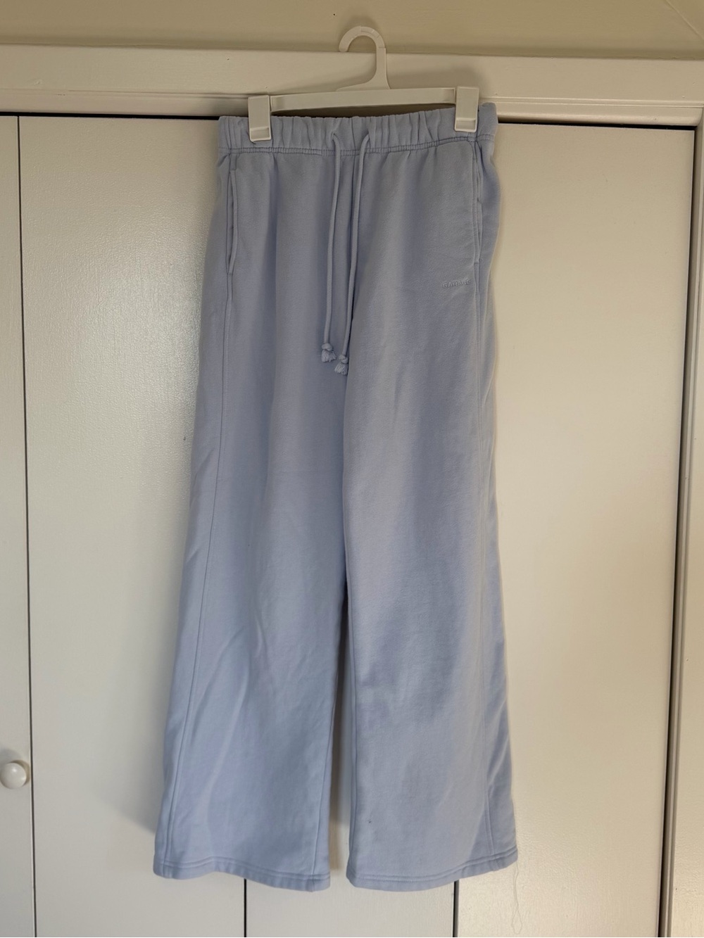 Garage Light Blue Sweatpants with ties